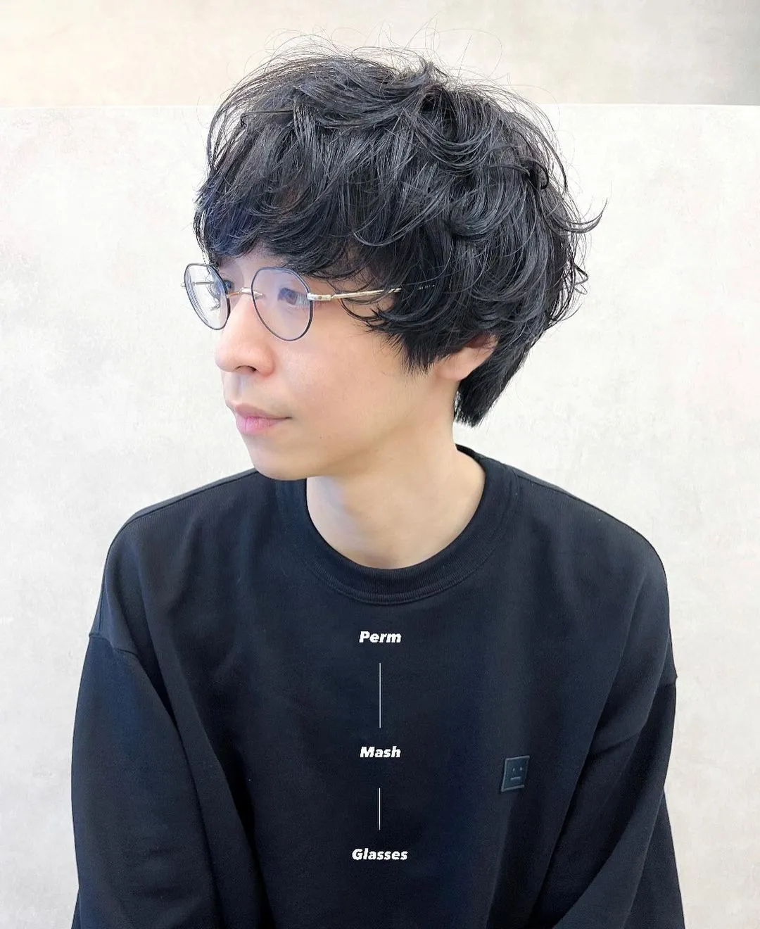 マッシュ × ニュアンスパーマ